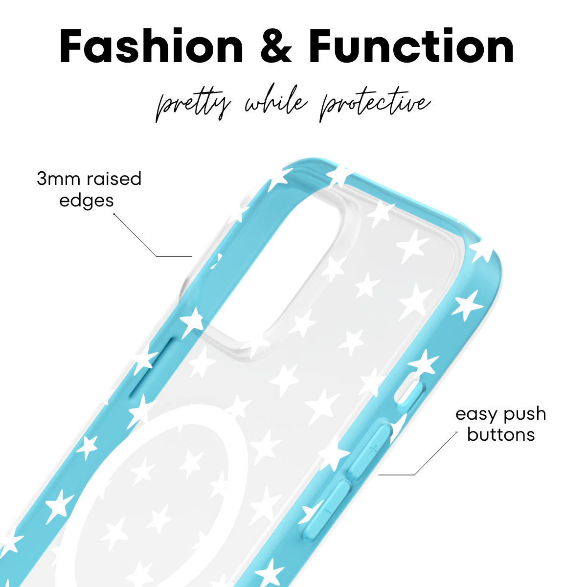 Starlight Teal iPhone Case