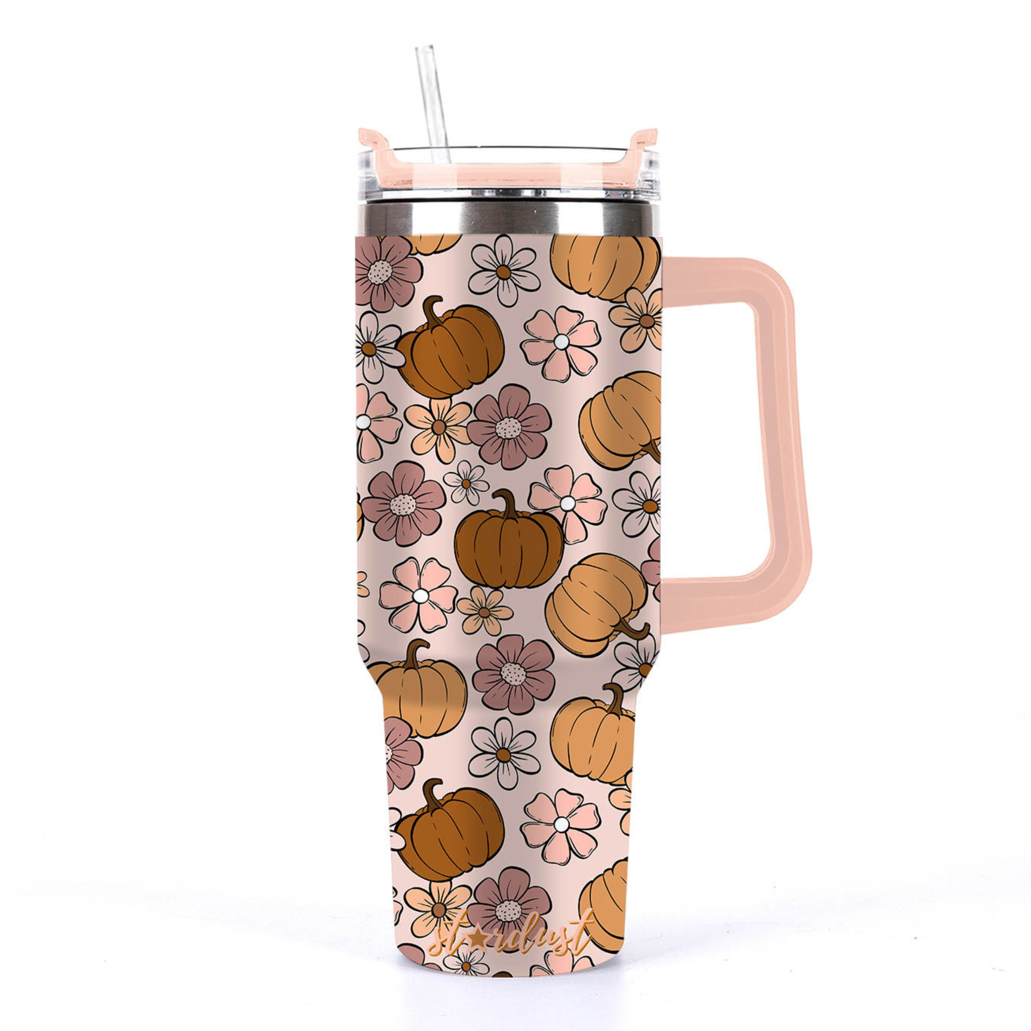 Pumpkins 30oz Tumbler with Handle