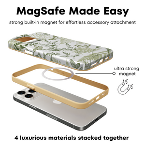 Sage Jungle MagSafe iPhone Case