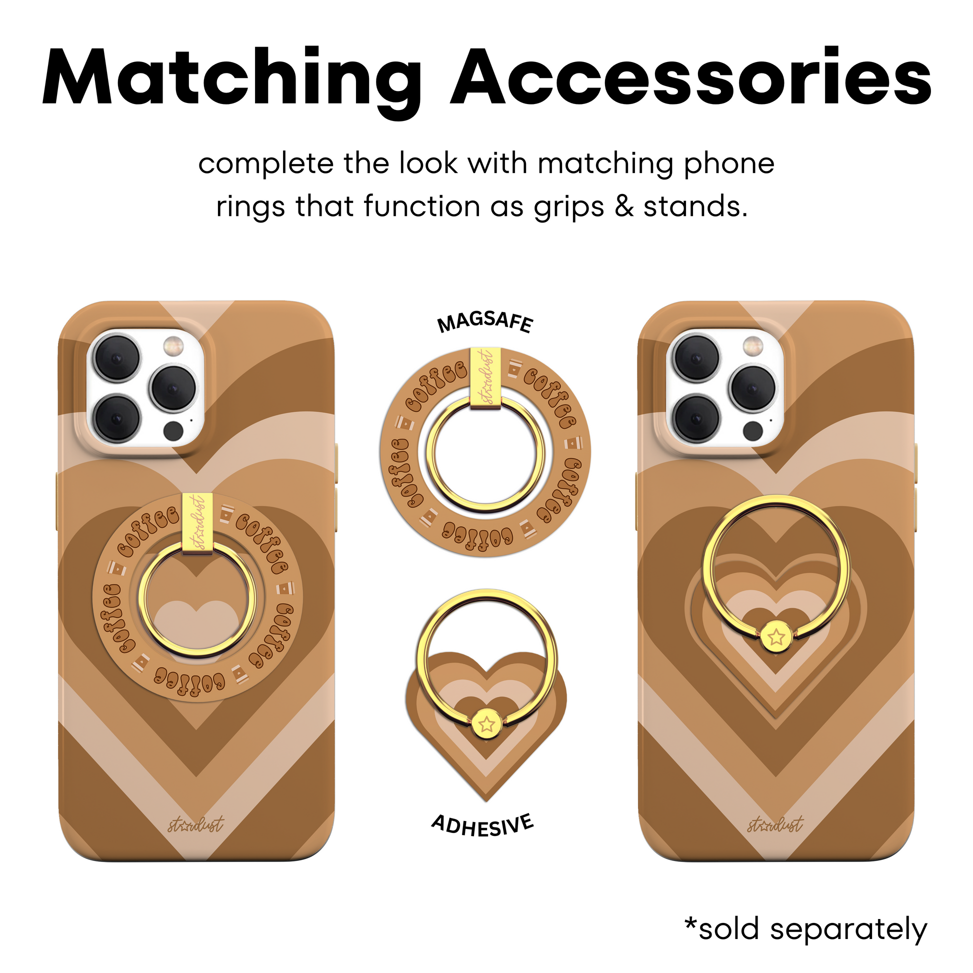 Java Hearts MagSafe iPhone Case