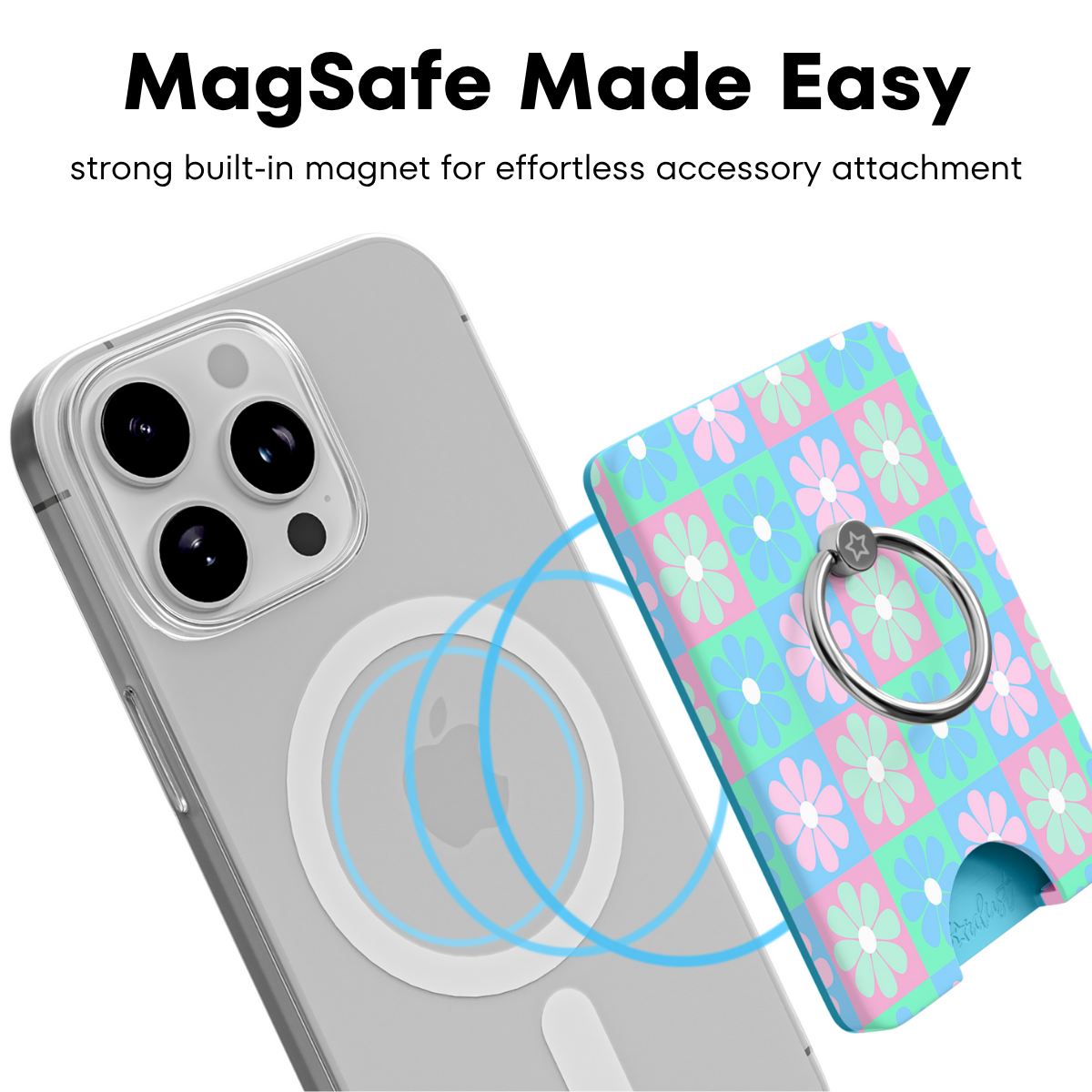 Disco Daisy MagSafe Wallet