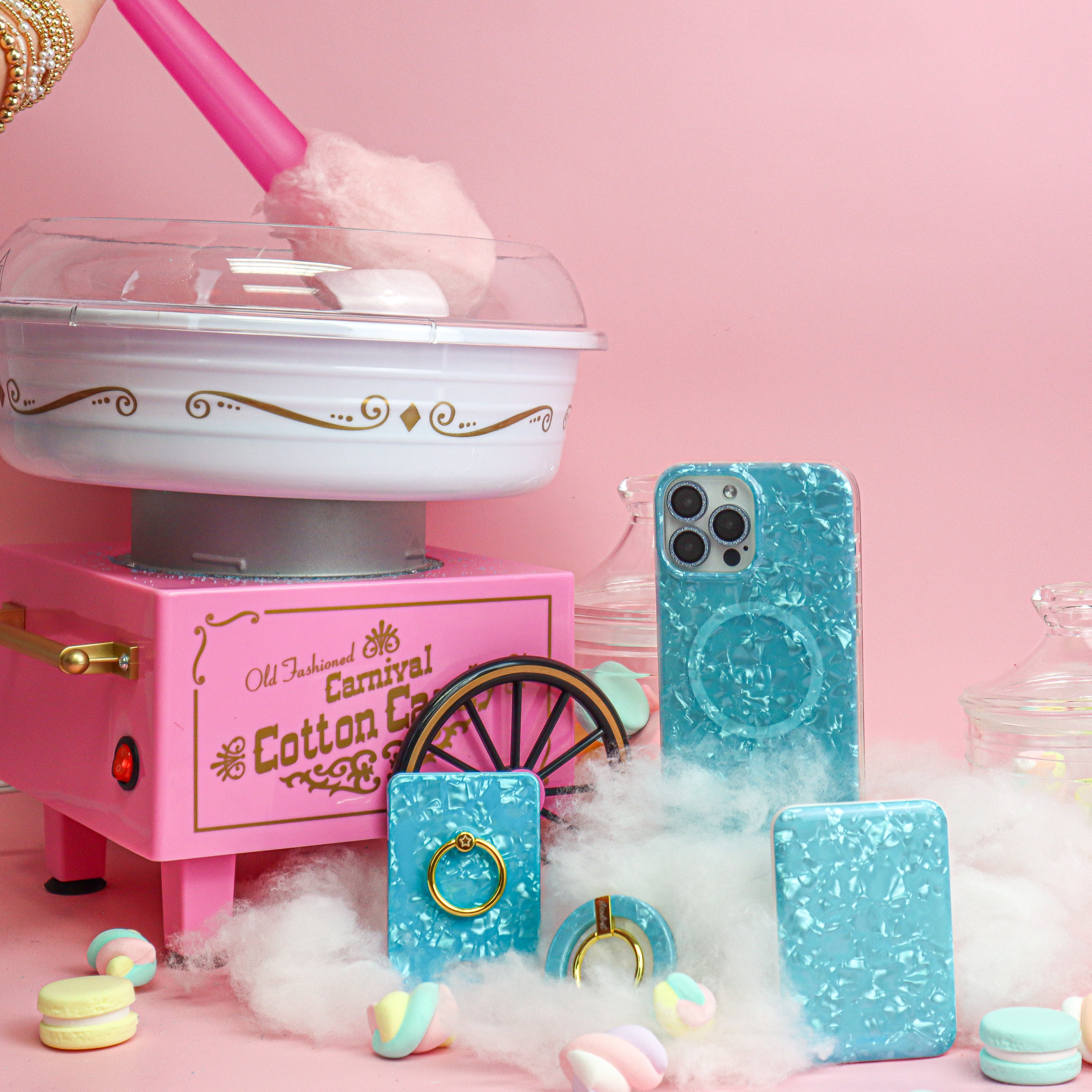 Cotton Candy Pearl MagSafe Phone Ring