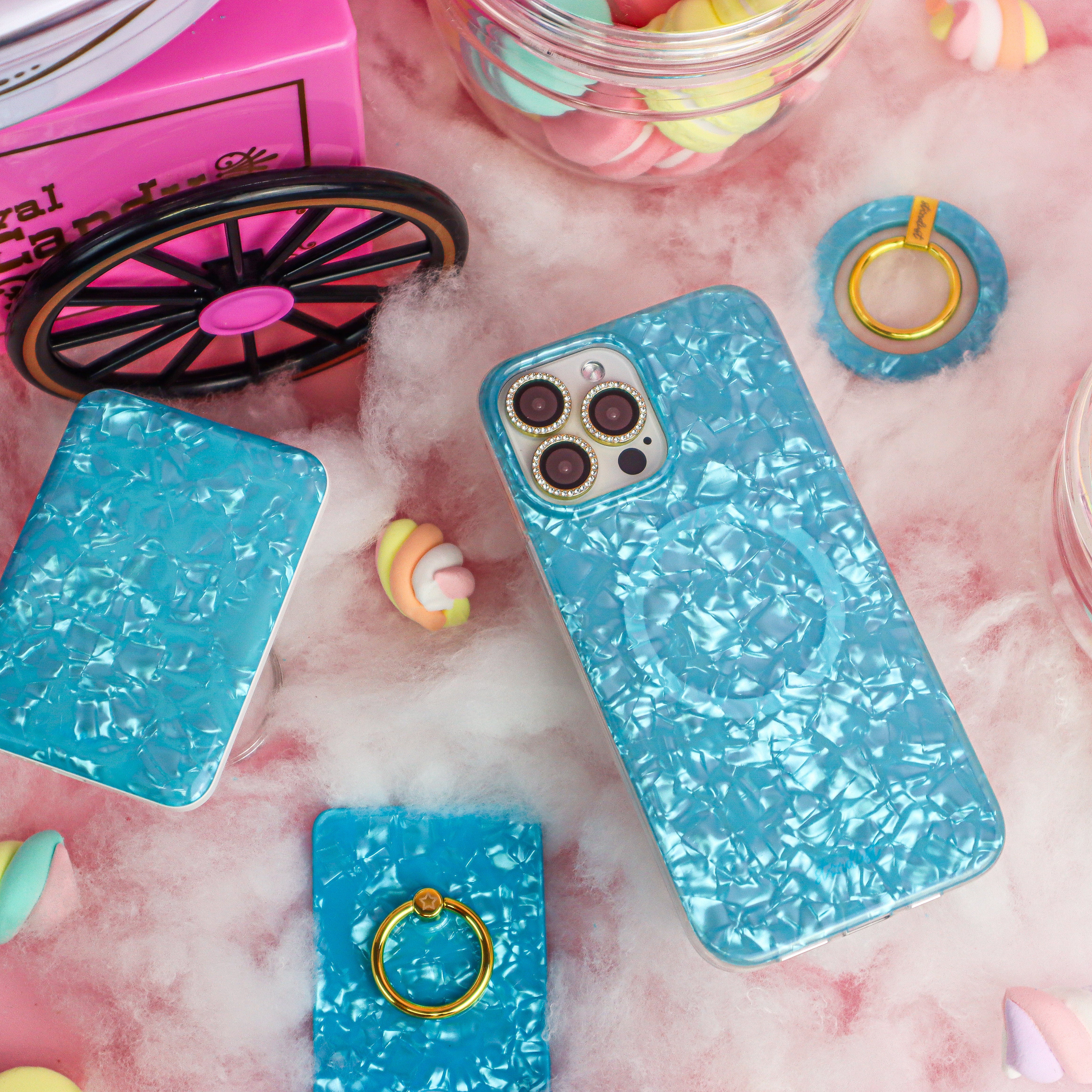 Cotton Candy Pearl MagSafe Phone Ring