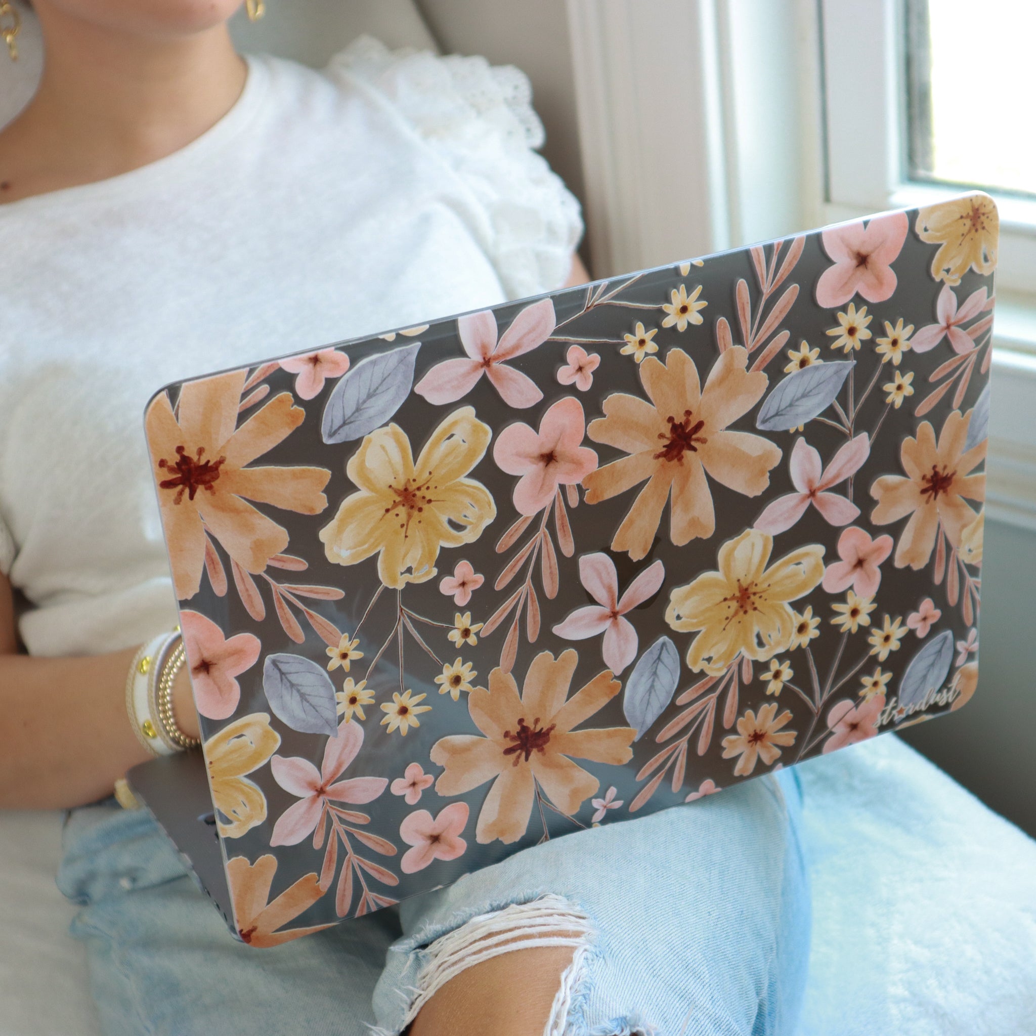 Fall Florals MacBook Case