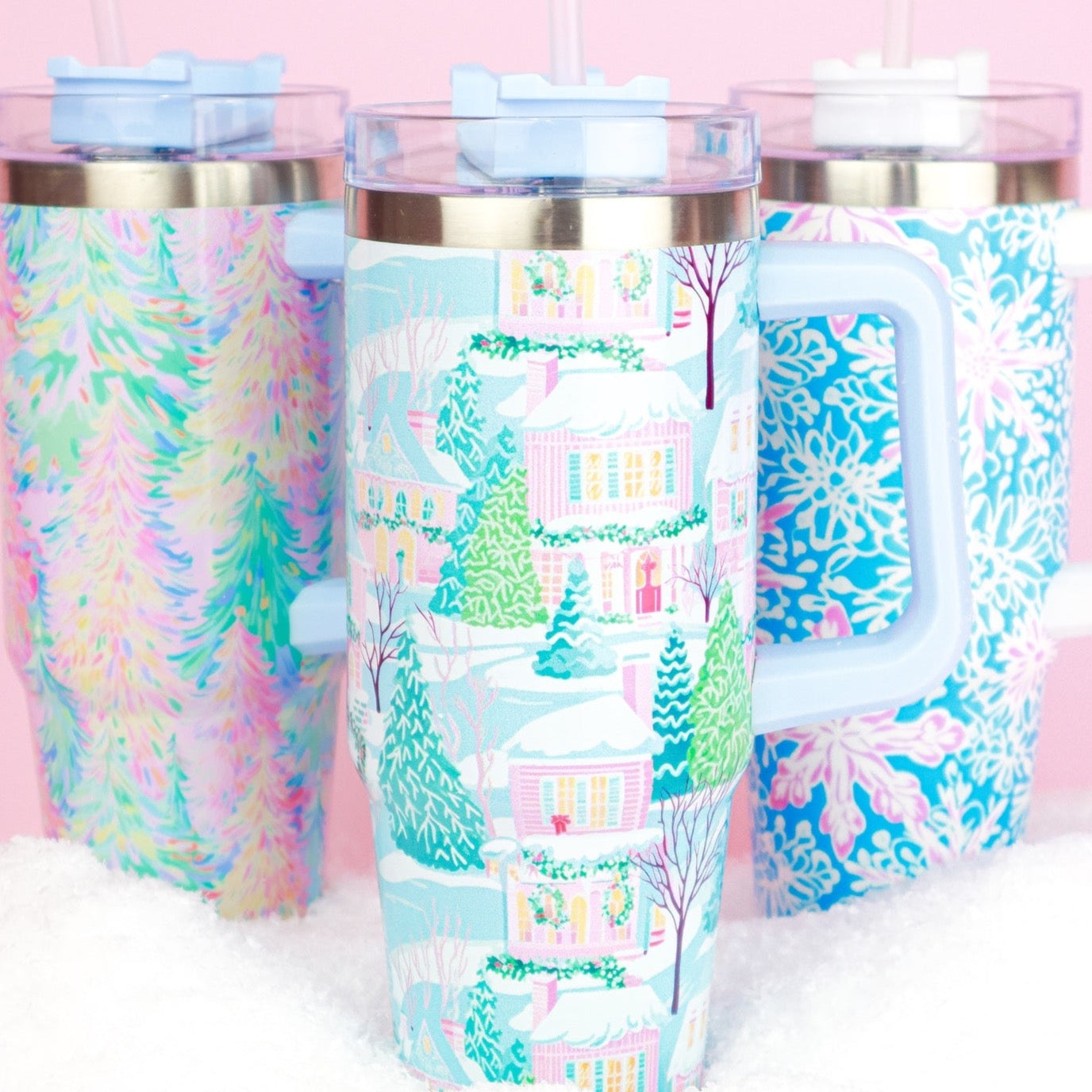 Fairytale Forest 30oz Tumbler with Handle