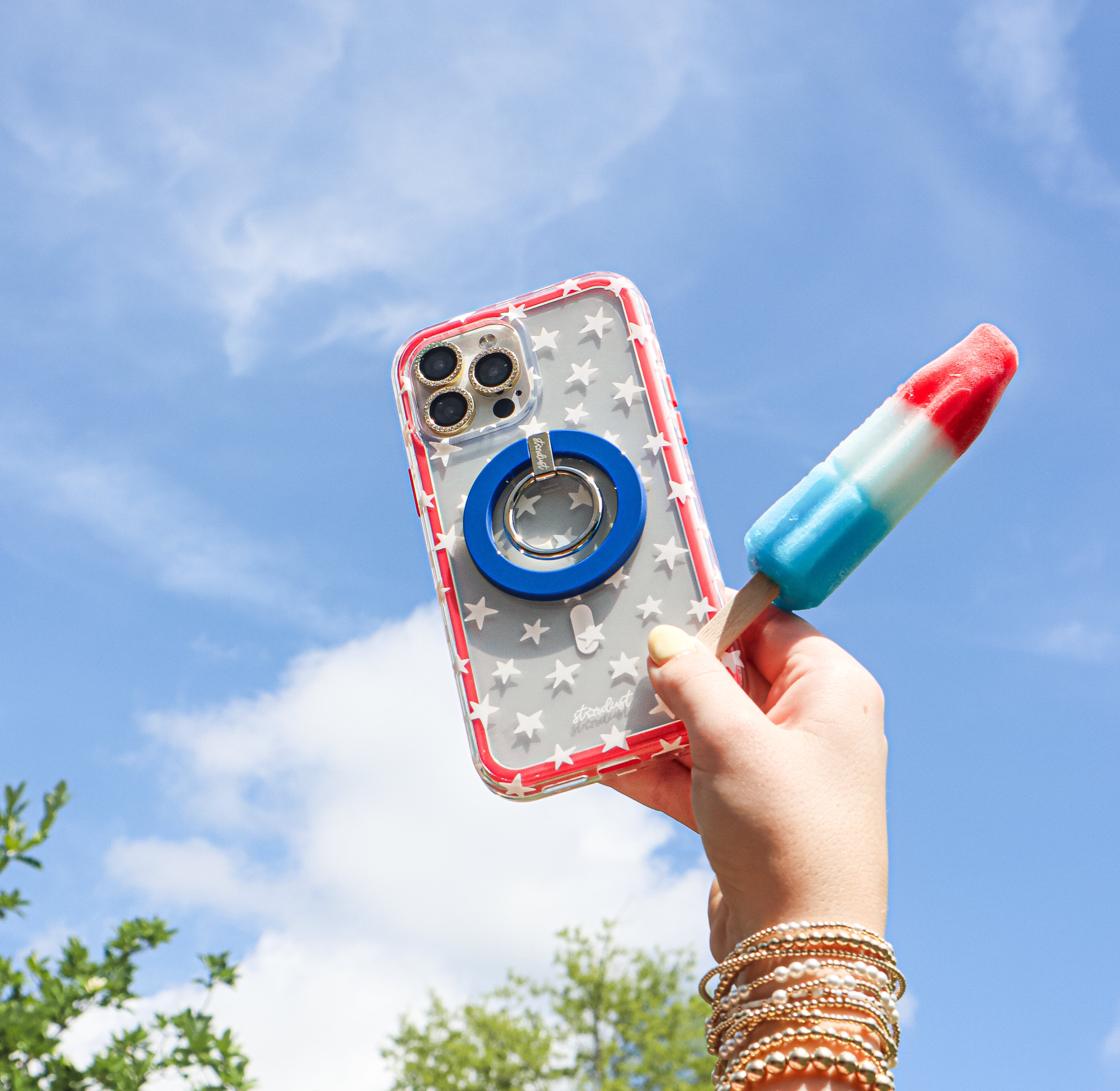 Starlight Cherry iPhone Case