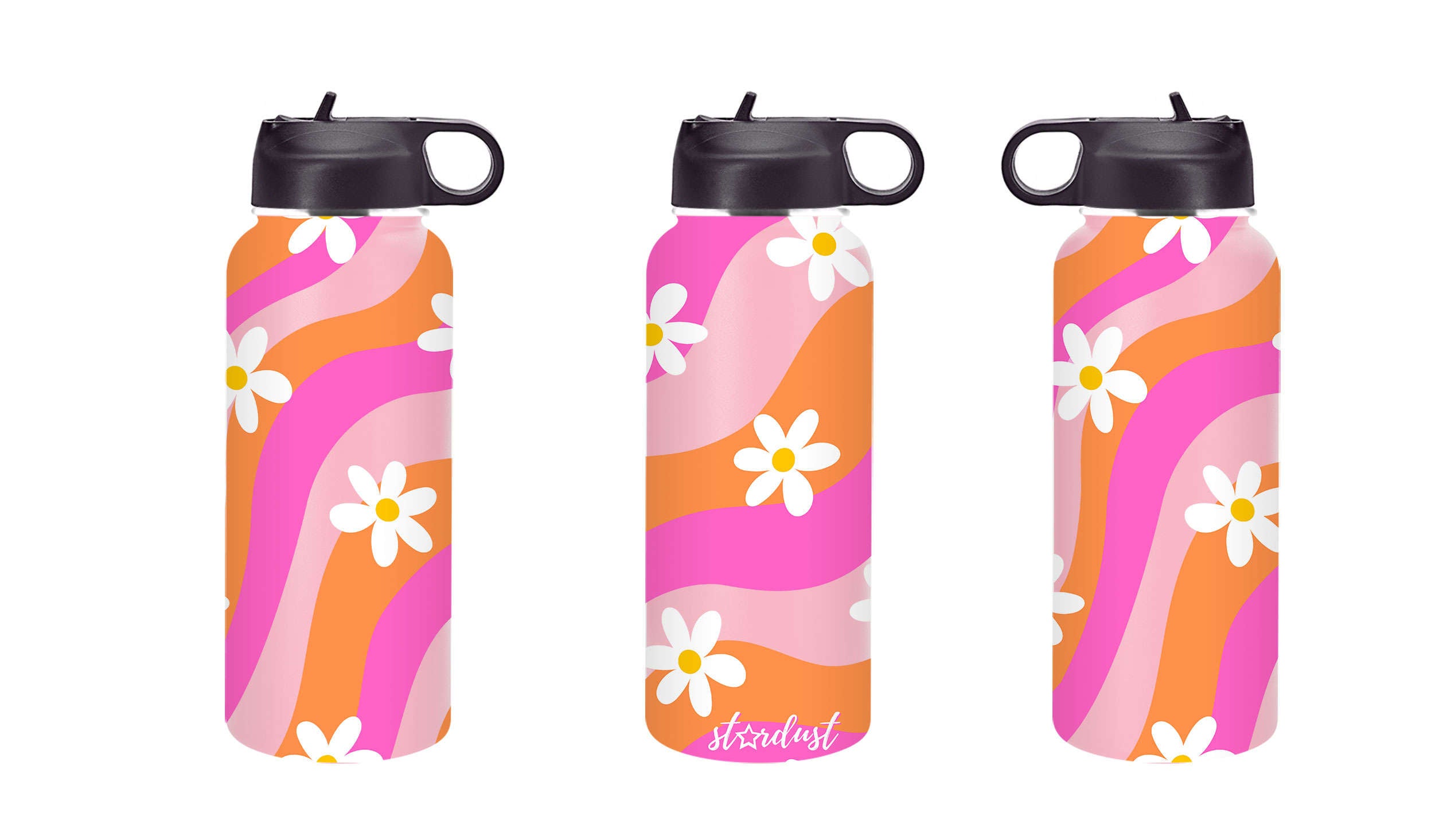 Groovy Gal Stainless Steel 32 oz Water Bottle