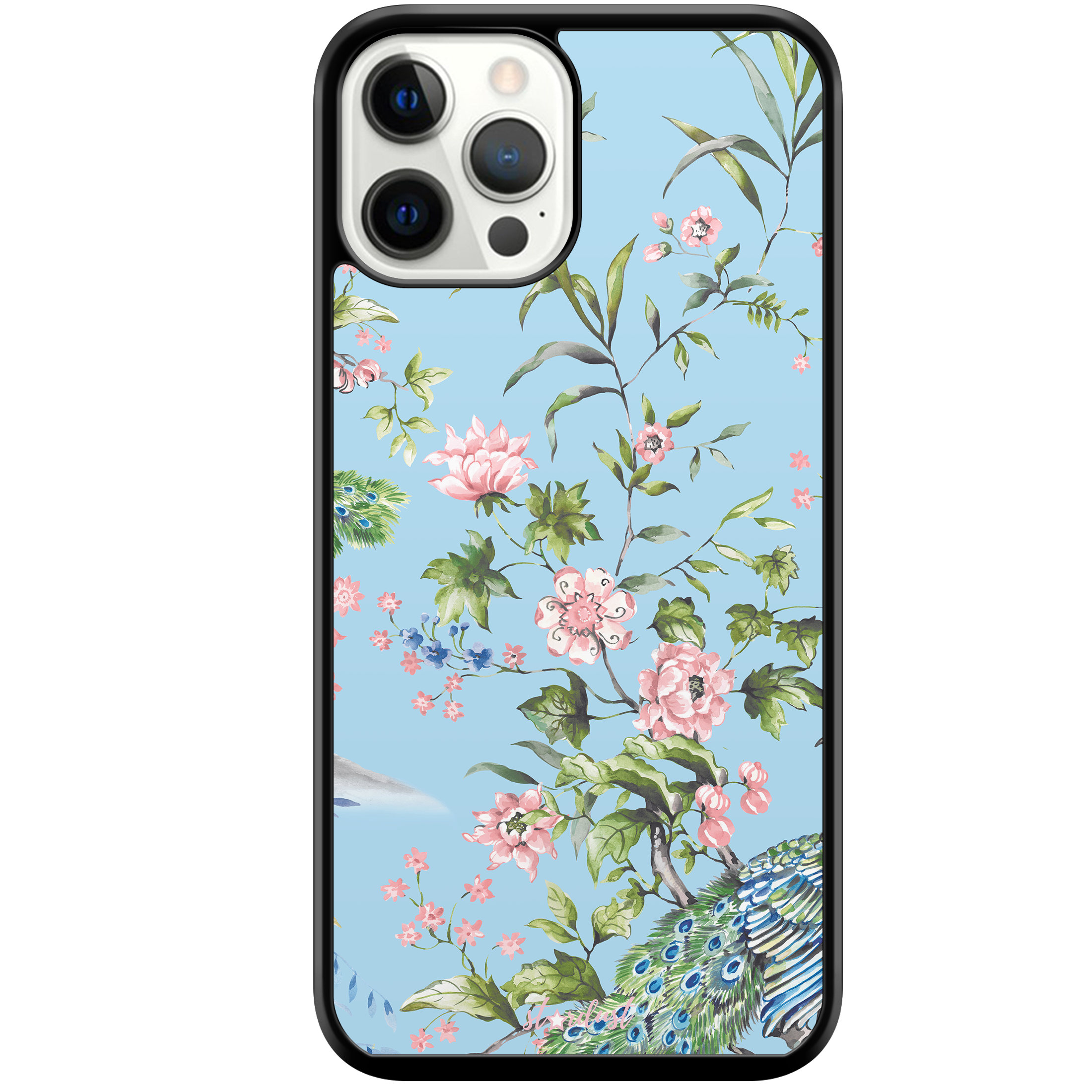 French Blue Chinoiserie