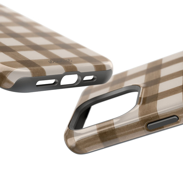 Cider Plaid MagSafe Phone Case