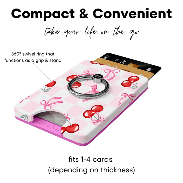 Coquette Cherry MagSafe Wallet