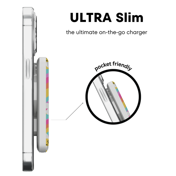 Wavy Daisy MagSafe Power Bank