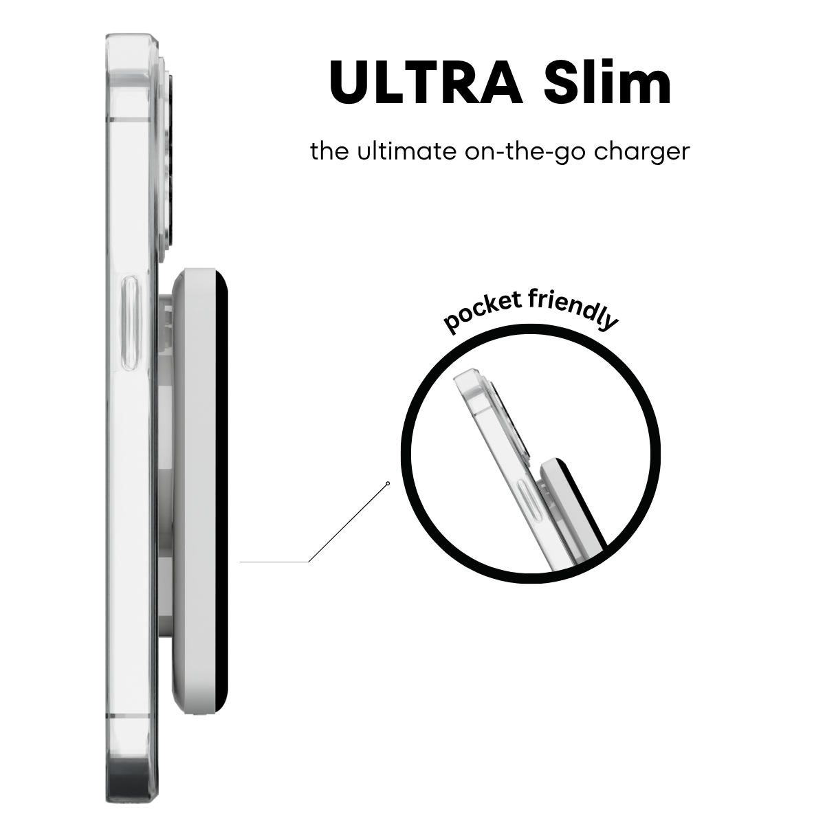 Black MagSafe Power Bank