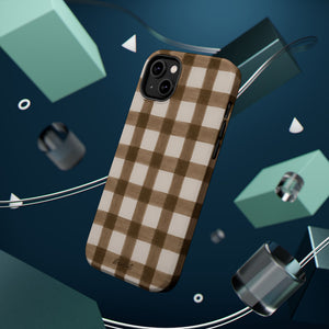 Cider Plaid MagSafe Phone Case