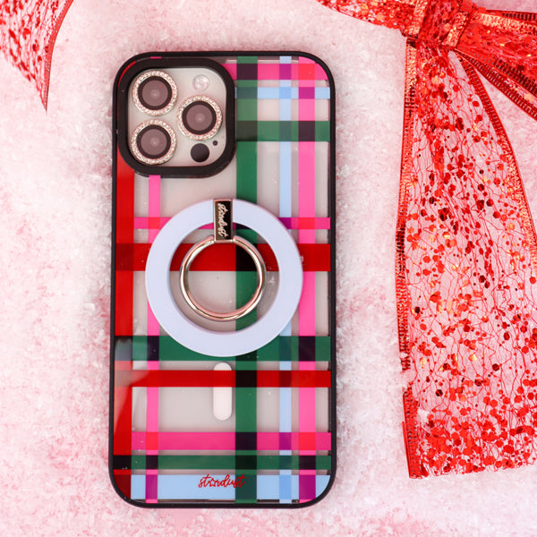 Party Plaid Stardust Snap