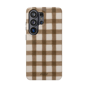 Cider Plaid MagSafe Phone Case