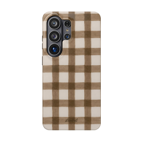 Cider Plaid MagSafe Phone Case