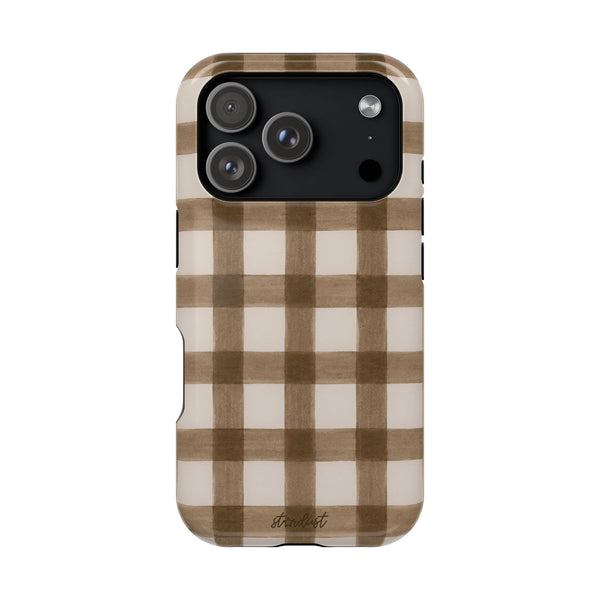 Cider Plaid MagSafe Phone Case