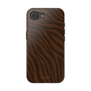 Cocoa Zebra MagSafe Phone Case