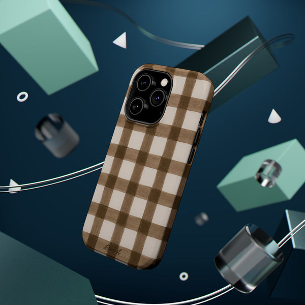 Cider Plaid MagSafe Phone Case