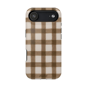 Cider Plaid MagSafe Phone Case