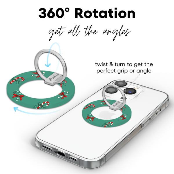 Candy Cane Lane MagSafe Ring