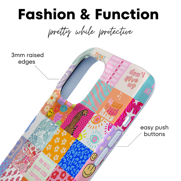 Preppy Collage MagSafe iPhone Case