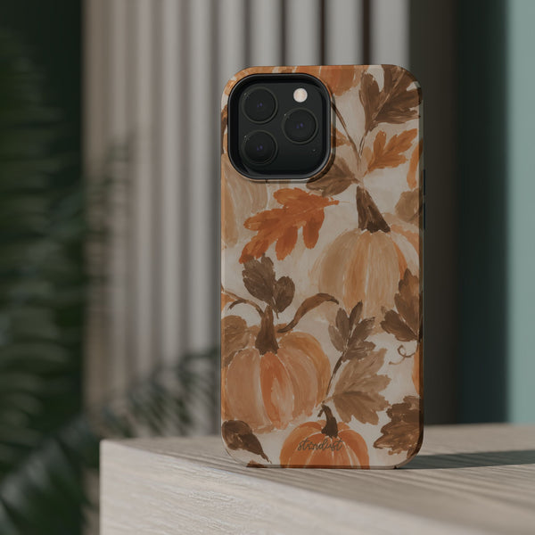 Pumpkin Picking MagSafe Phone Case