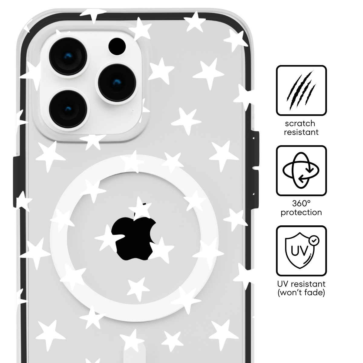 Starlight Black iPhone Case