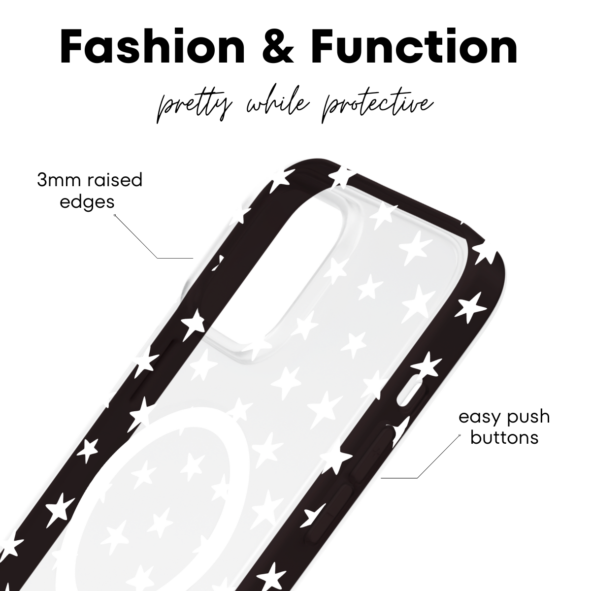 Starlight Black iPhone Case