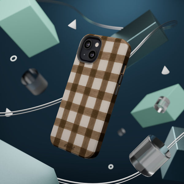 Cider Plaid MagSafe Phone Case