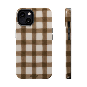 Cider Plaid MagSafe Phone Case