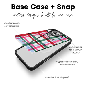 Party Plaid Stardust Snap