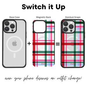 Party Plaid Stardust Snap