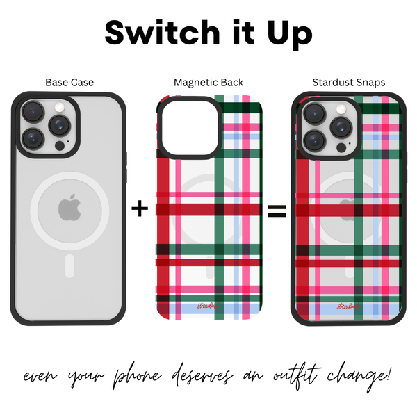 Party Plaid Stardust Snap