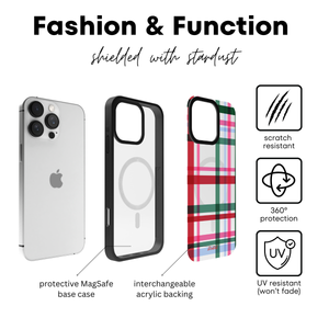 Party Plaid Stardust Snap