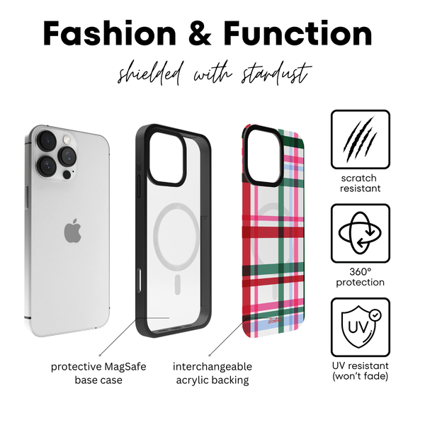 Party Plaid Stardust Snap