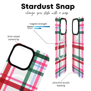 Party Plaid Stardust Snap
