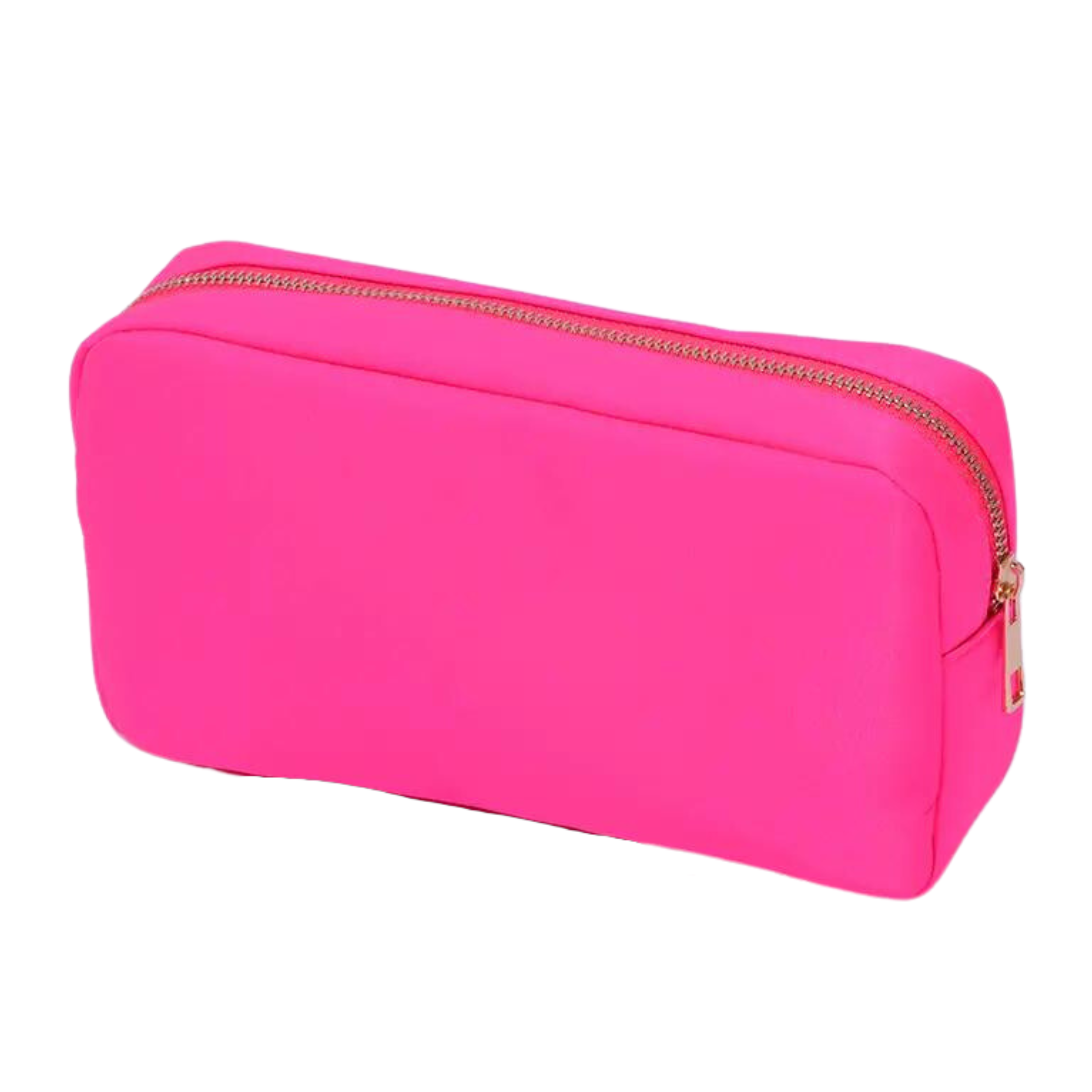 Hot Pink Nylon Pouch