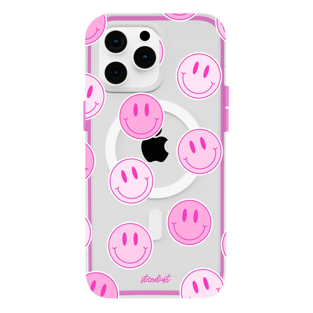 Bubblegum Smileys MagSafe iPhone Case