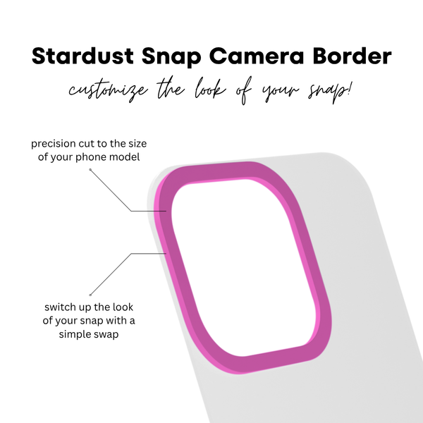 Bubblegum Camera Border
