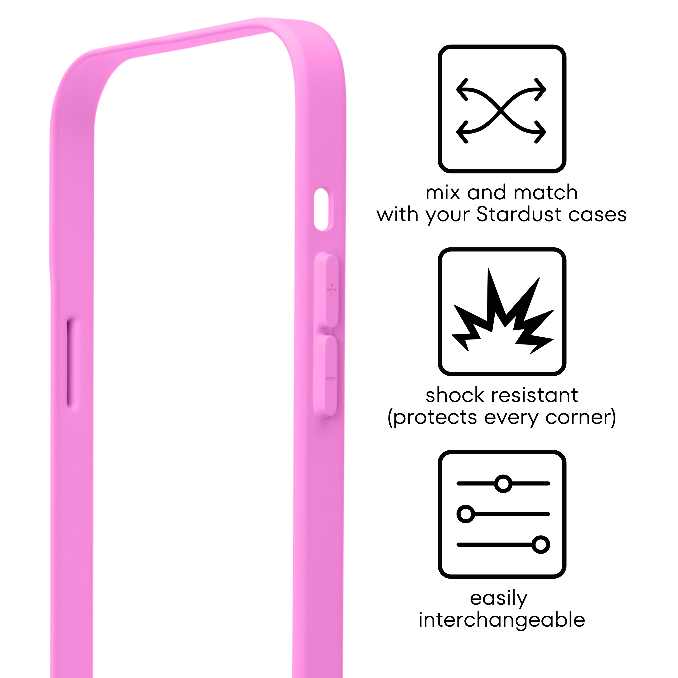 Bubblegum Phone Case Border