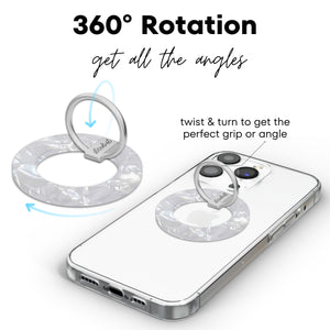Frosted Pearl MagSafe Phone Ring