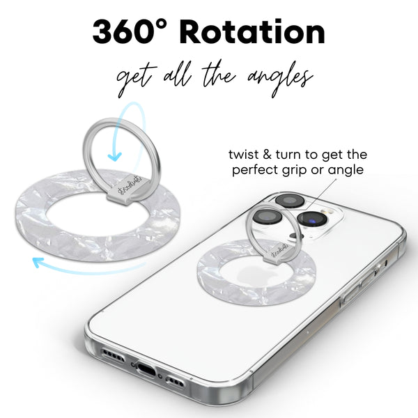 Frosted Pearl MagSafe Phone Ring