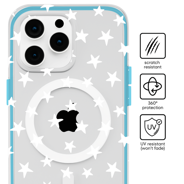 Starlight Teal iPhone Case