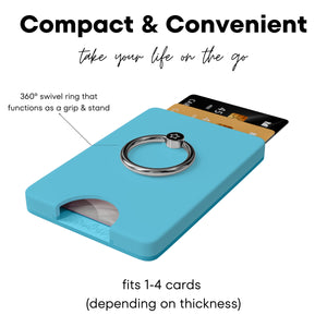 Teal MagSafe Wallet