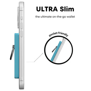 Teal MagSafe Wallet