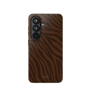 Cocoa Zebra MagSafe Phone Case