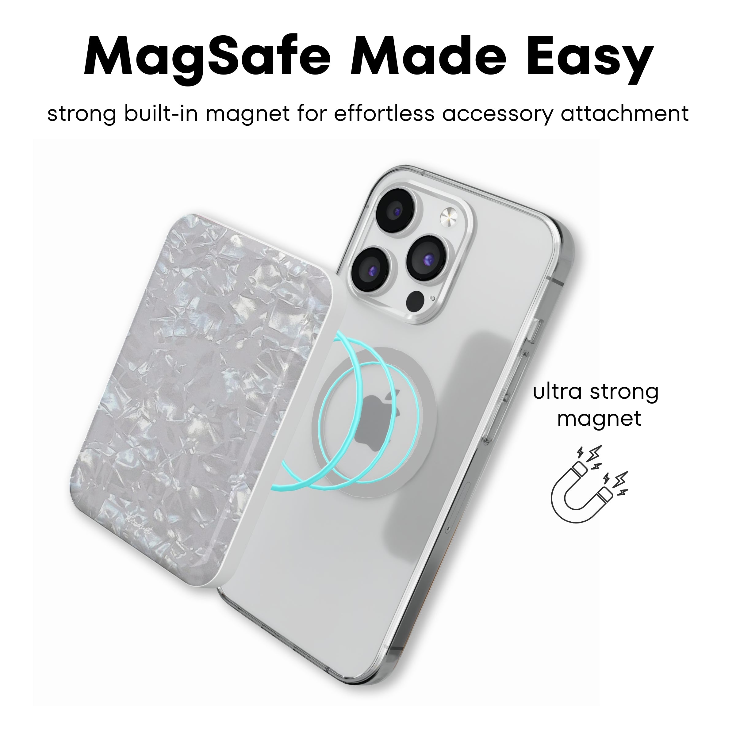 Frosted Pearl MagSafe Power Bank