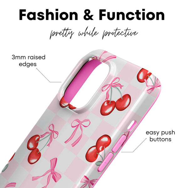 Coquette Cherry MagSafe iPhone Case
