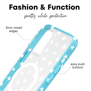 Starlight Teal iPhone Case